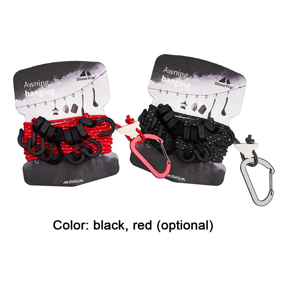 Dây treo đồ treo quần áo đa năng 4.30m du lịch dã ngoại cắm trại