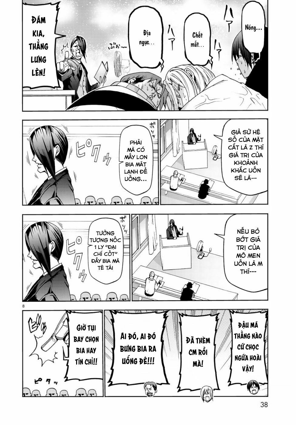 cô gái thích lặn - grand blue chapter 57.5 8