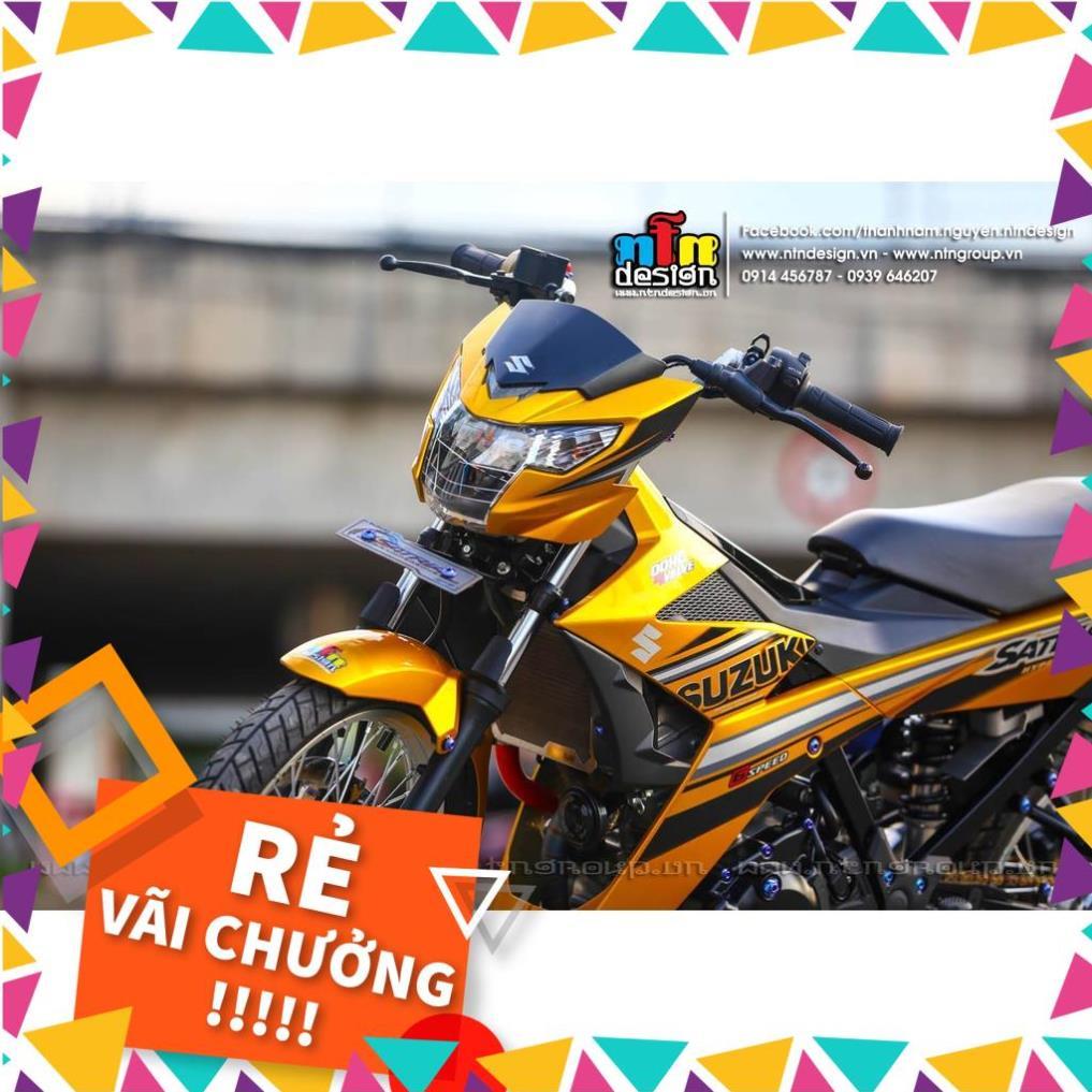 Tem Rời Raider FI Mẫu Vàng Đen