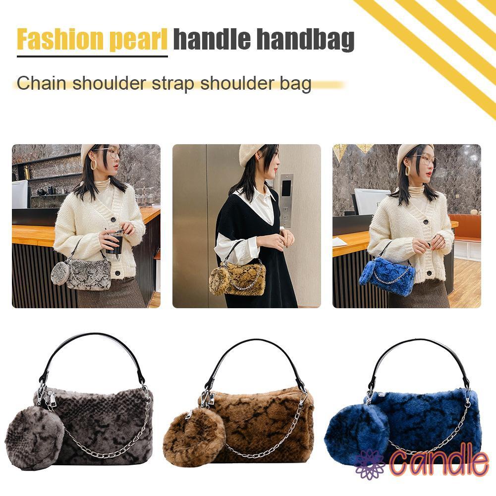 Túi Đeo Dưới Cánh Tay Họa Tiết Da Rắn Thời Trang