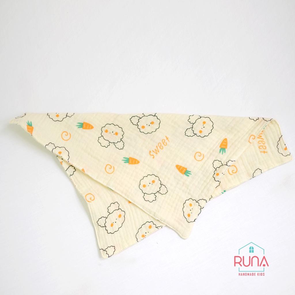 Khăn xô cho bé chất liệu Muslin RUNA KIDS siêu mềm mại cho bé yêu