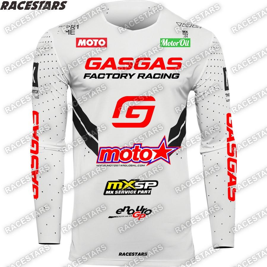 Xe máy mô tô xuống dốc Áo xe đạp Núi Jersey Jersey Camiseta Enduro MTB Cycling Jersey Bike Maillot Ciclismo Hombre Color: GAS008 Size: XXS