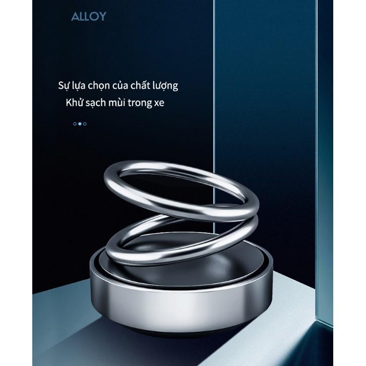 ️ FREESHIP ️ Nước hoa khử mùi ô tô với miếng hương liệu cao cấp, thiết kế vòng xoay khếch tán mùi hương tự động