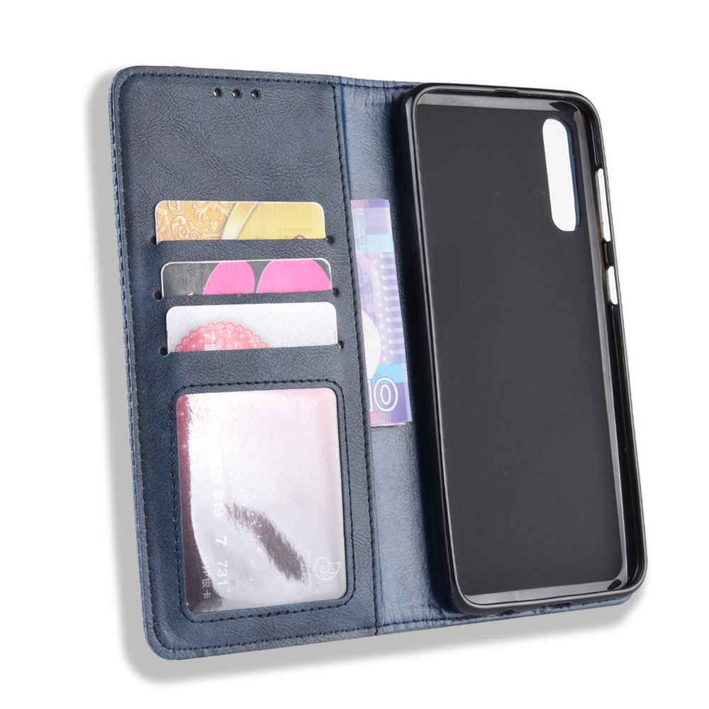 Bao da ví, nam châm dành cho samsung galaxy A50s, A50, A30s Leather Fashion