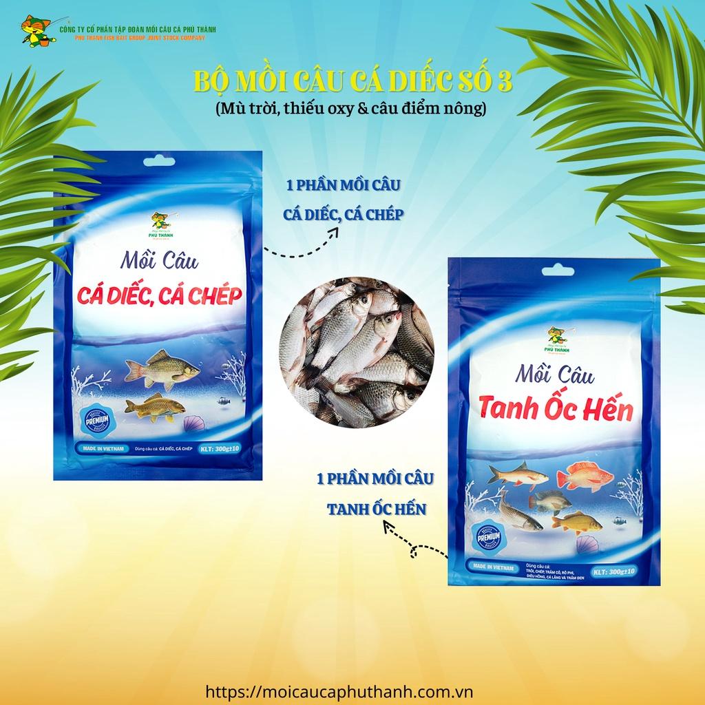 Bộ Mồi Cá Diếc Số 3 - Chính hãng Phú Thành