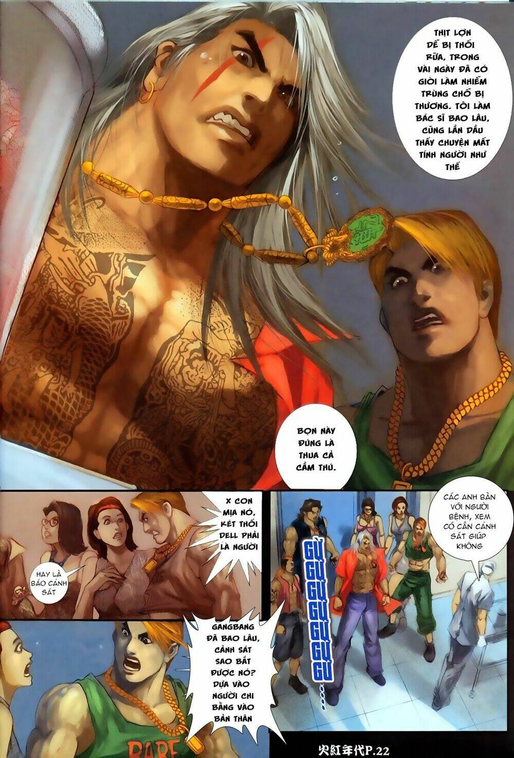 hỏa hồng niên đại hắc cốt đường chapter 64 18