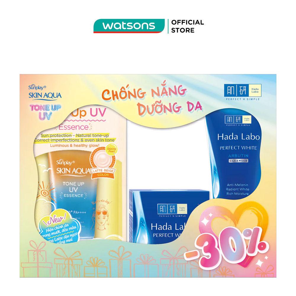 Combo Sunplay & Hadalabo Chống Nắng Dưỡng Da