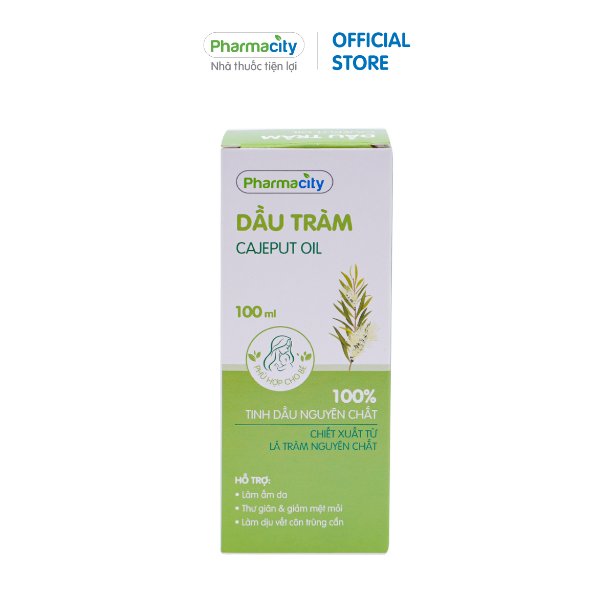 Dầu tràm nguyên chất Pharmacity (100ml)