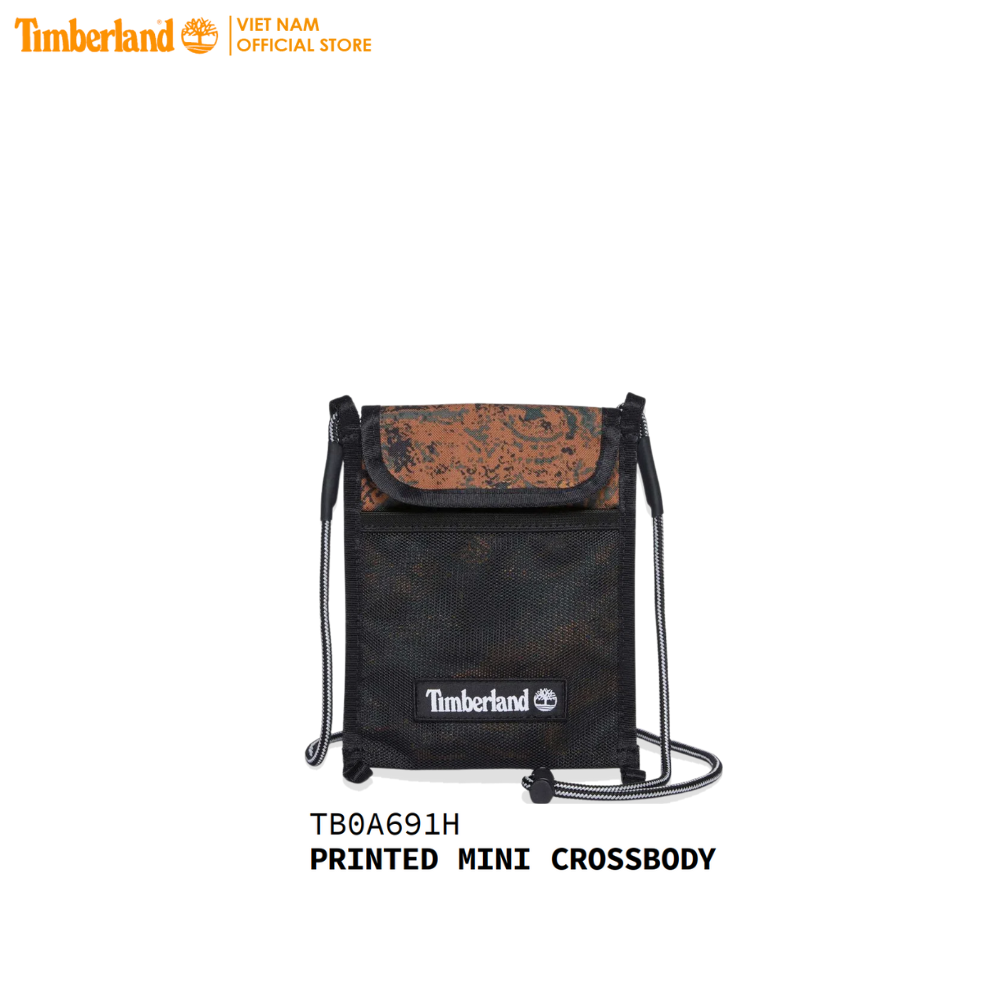 [NEW] Timberland Túi Đeo Chéo Printed Mini Cross Body Unisex TB0A691HK3