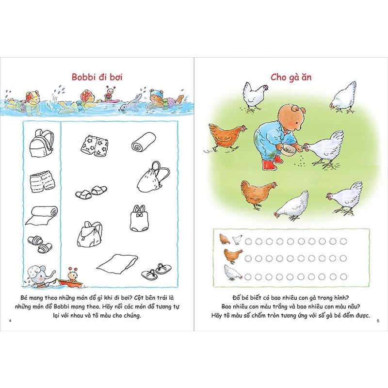 Sách - Combo Tương Tác Gấu Bobbi - Kim Đồng