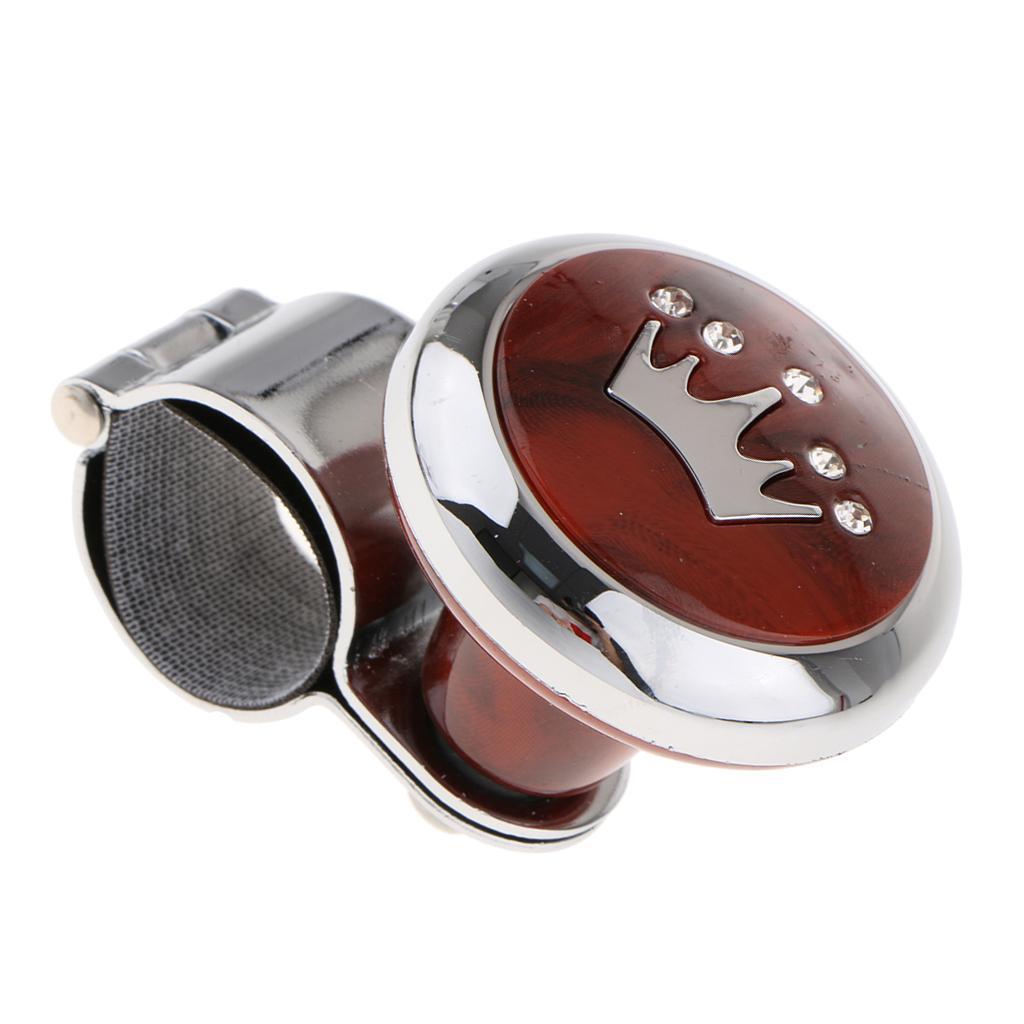 2X Steering Wheel Aid Power Handle Assister  Knob for Car Truck Peach