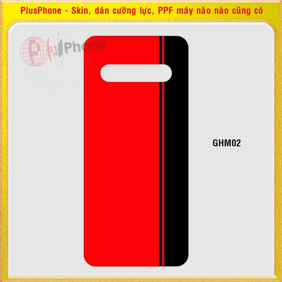 Dán Skin cho điện thoại LG V40, V50, V50s, V60 thinQ in phối màu