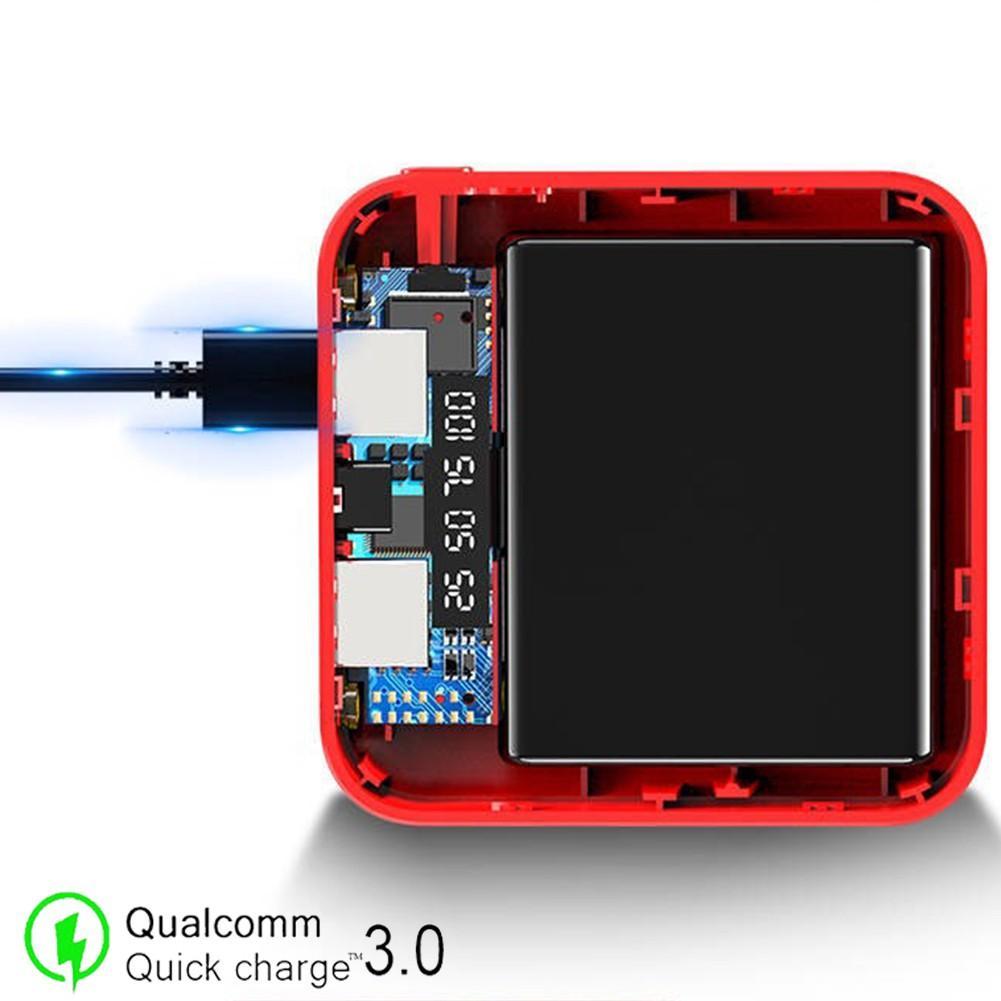 Pin Sạc Dự Phòng Mini Có Màn Hình Hiển Thị 20000mah Dành Cho Điện Thoại