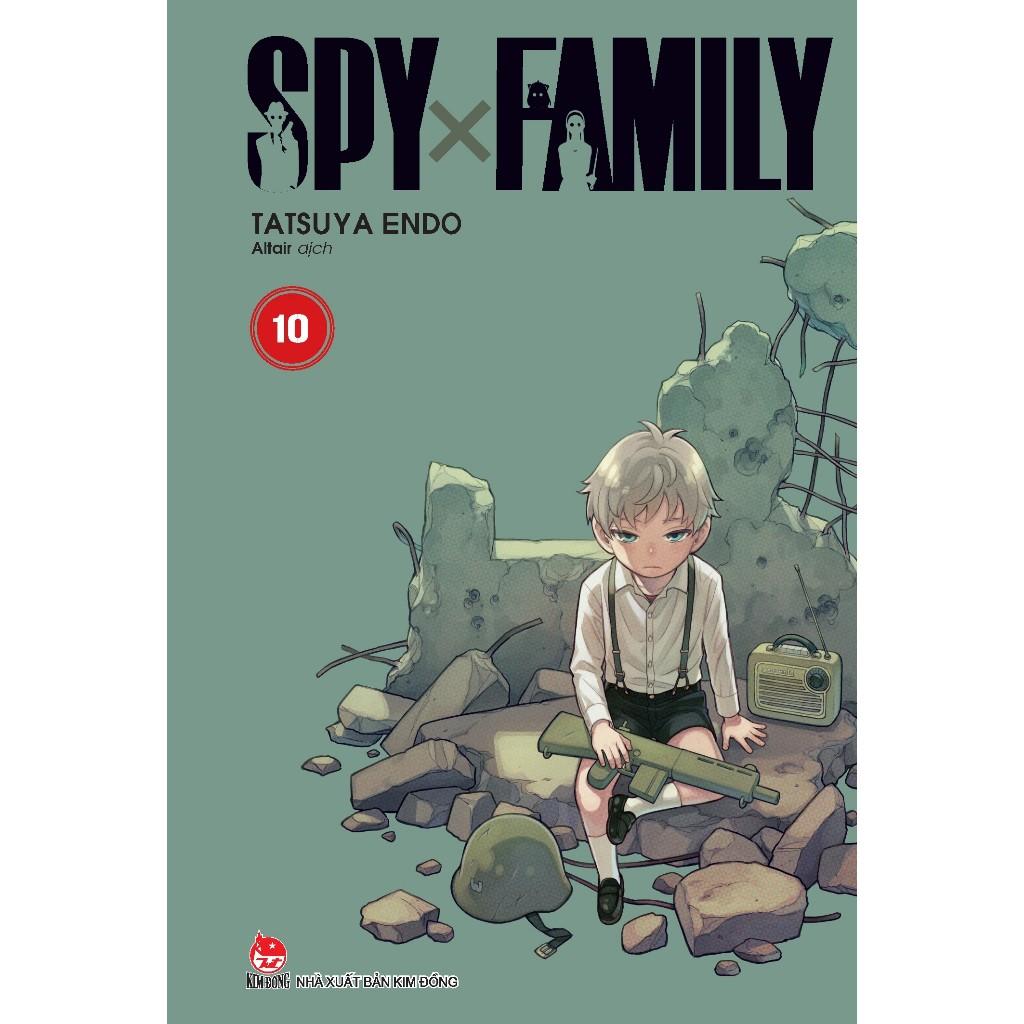 Truyện tranh Spy x Family - Tập 10 - Tặng kèm Standee - NXB Kim Đồng