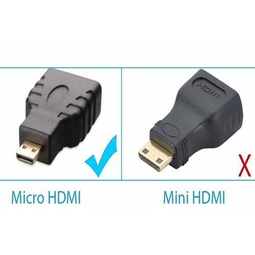 Đầu chuyển Micro HDMI sang HDMI