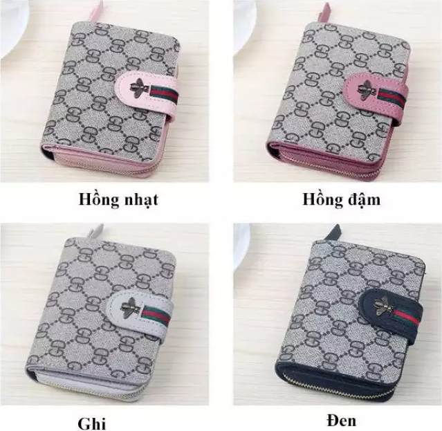 Ví Nữ Cầm Tay DG Hình Con Ong- Màu Đen