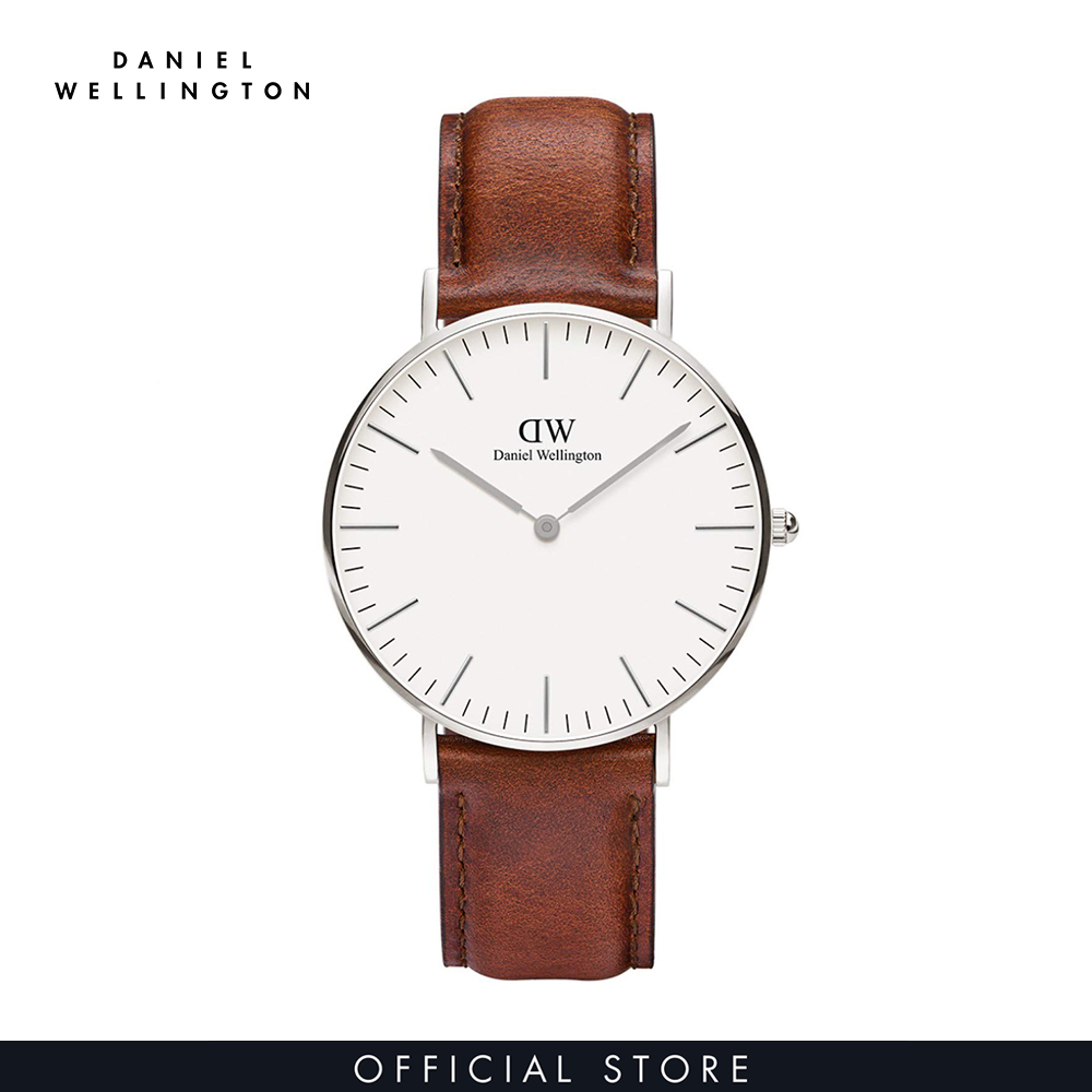 Đồng hồ Nam, Nữ Daniel Wellington dây da - Classic St Mawes 36mm DW00100052