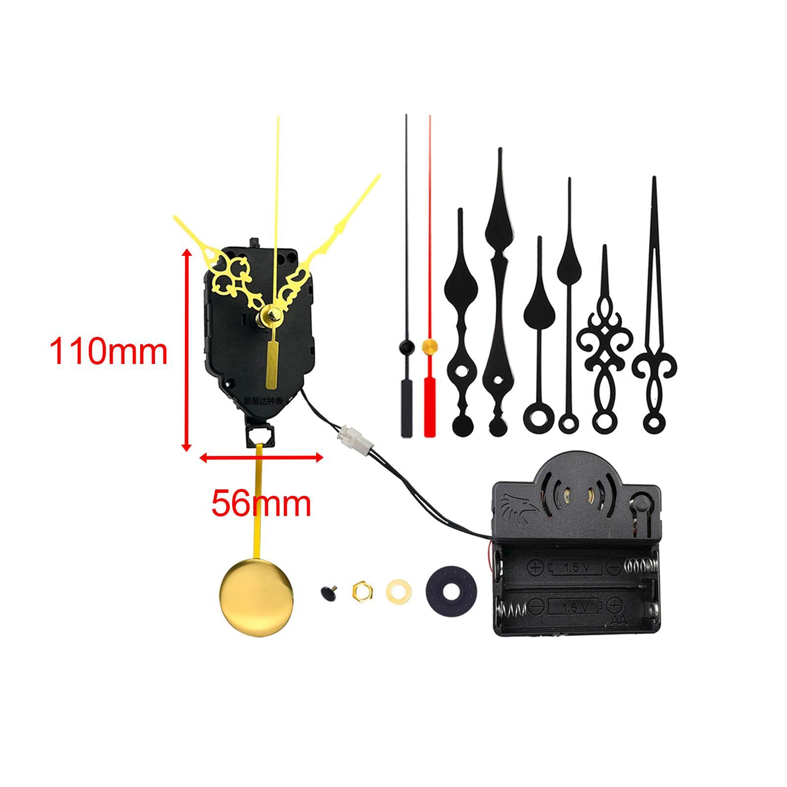 Clock Movement Mechanism Chime Music Box DIY Wall Clock Accessory