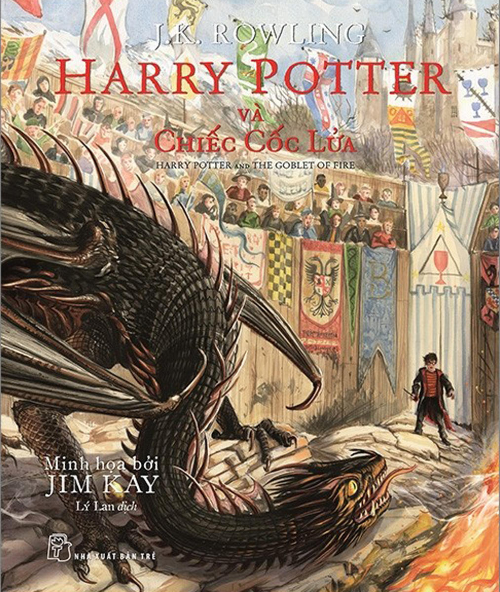 Harry Potter Và Chiếc Cốc Lửa - Tập 4 (Bản Đặc Biệt Có Tranh Minh Họa Màu) _TRE