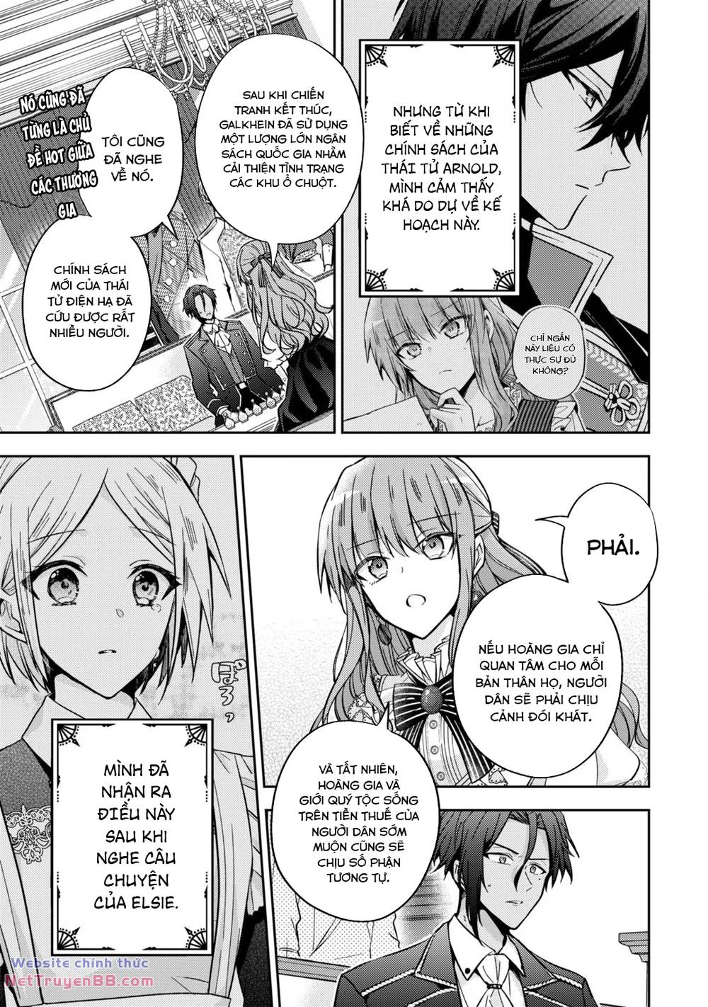 loop 7-kaime no akuyaku reijou wa, moto tekikoku de juukimama na hanayome seikatsu o mankitsu suru chapter 12 3