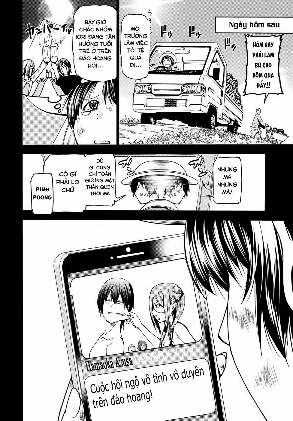 cô gái thích lặn - grand blue chapter 50 3