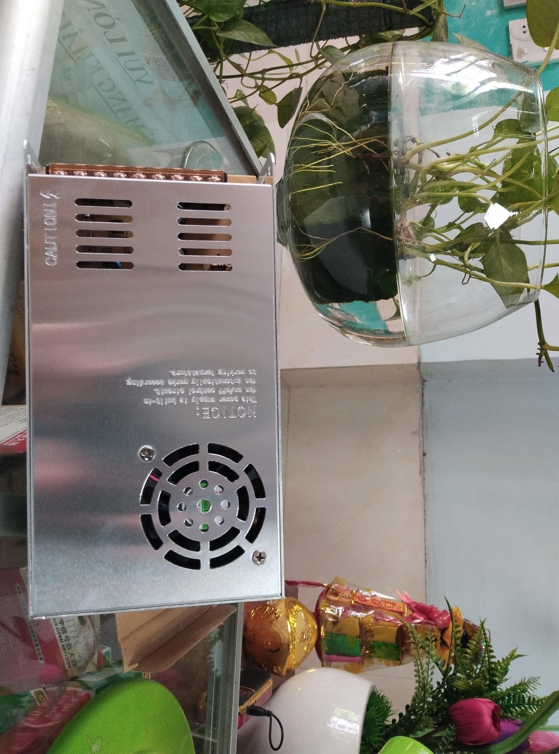 Bộ nguồn tổ ong 12V- 30A - Có quạt tản nhiệt - Dùng cho hệ thông camera , đèn led ...