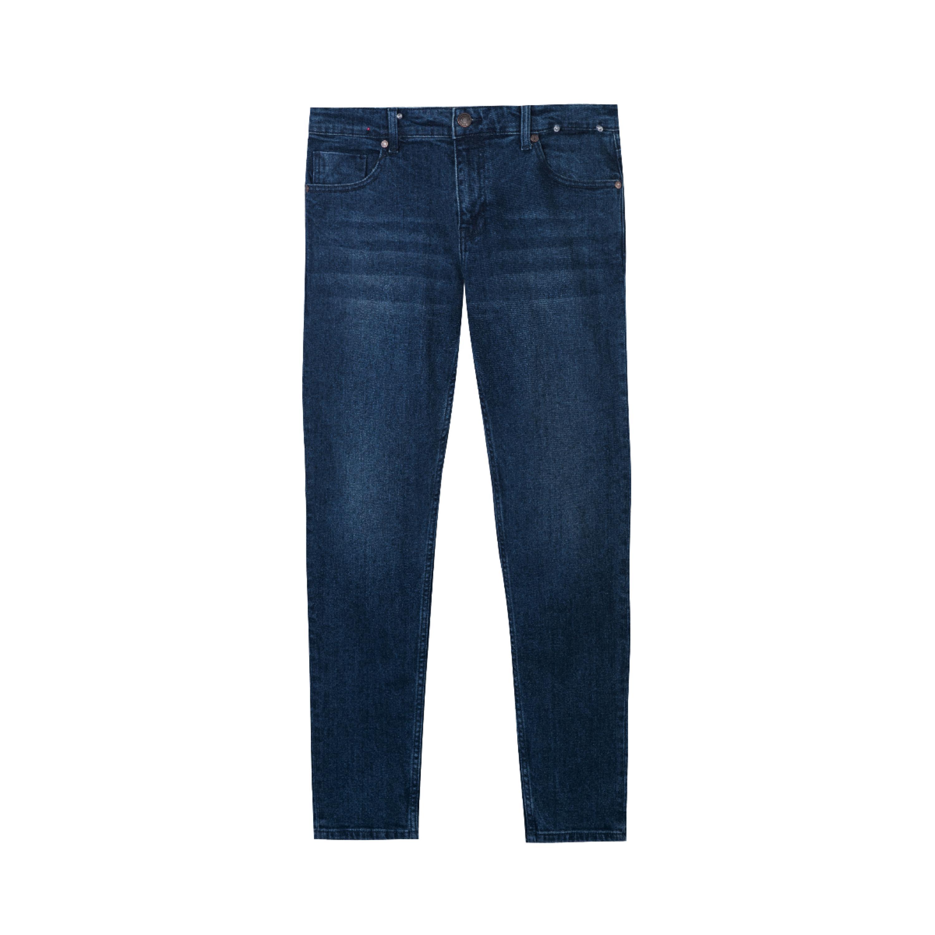 Quần Jeans OWEN nam dáng Slimfit co dãn không phai màu mã QJS230156