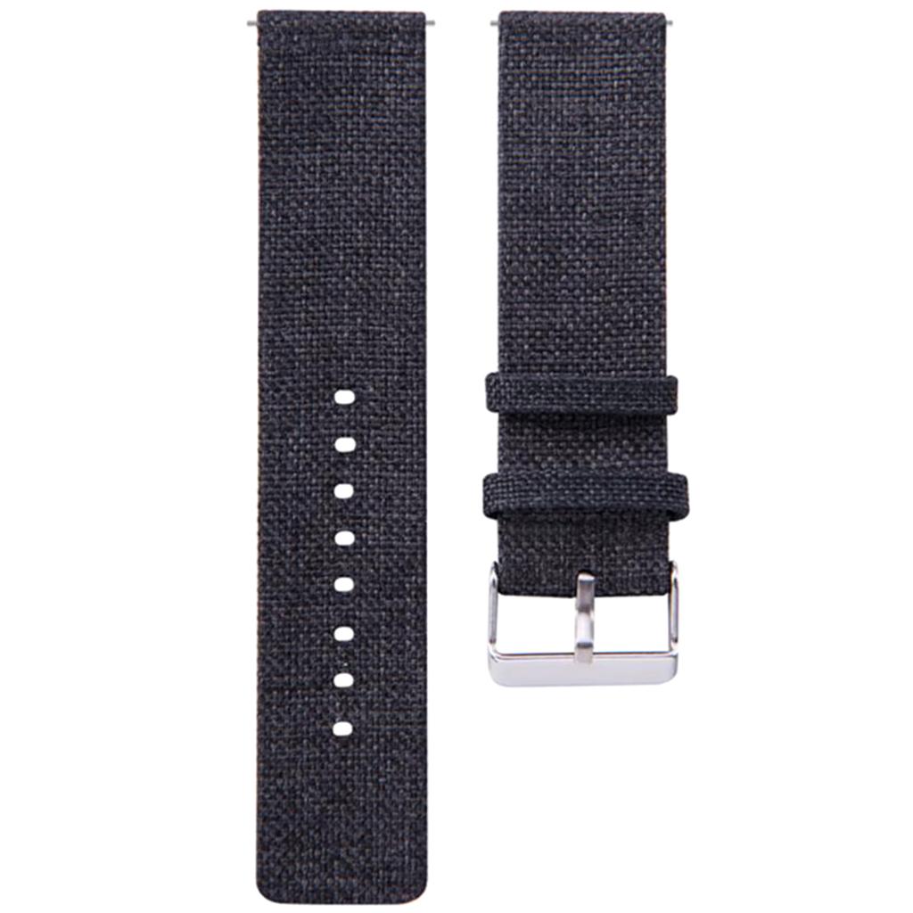 20mm Band for Samsung Huawei Smart Watch Replacement Strap WristBand Purple