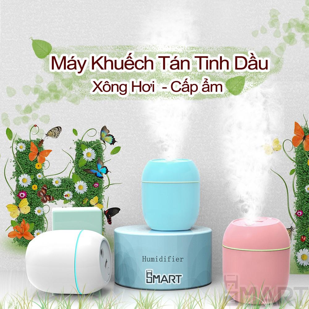 Máy Xông Tinh Dầu Mini -Máy Tạo Ẩm Phun Sương - Khuếch Tán Tinh Dầu Đuổi Muỗi