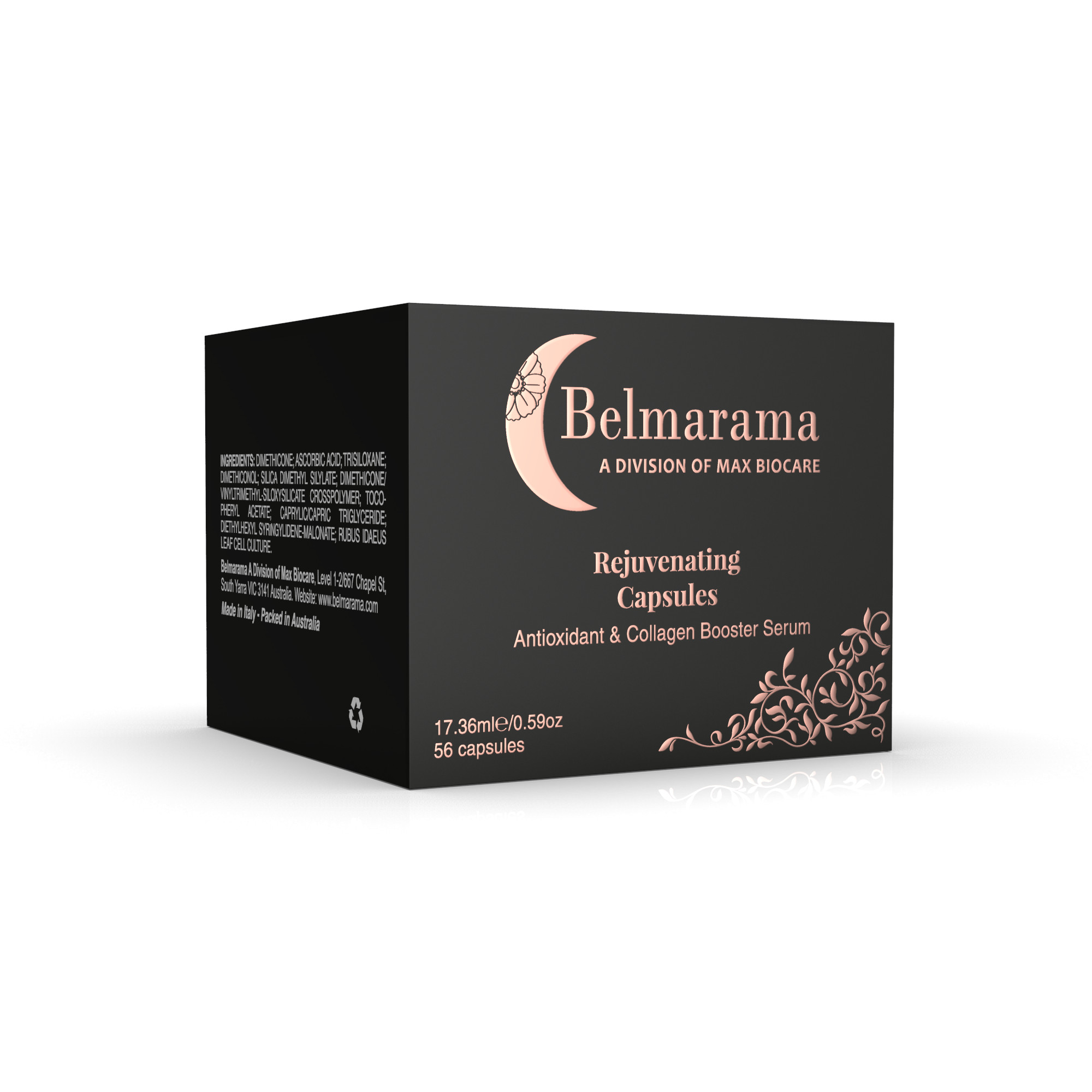 Belmarama: Rejuvenating Capsules (Antioxidant &amp; Collagen Booster Serum) 56v