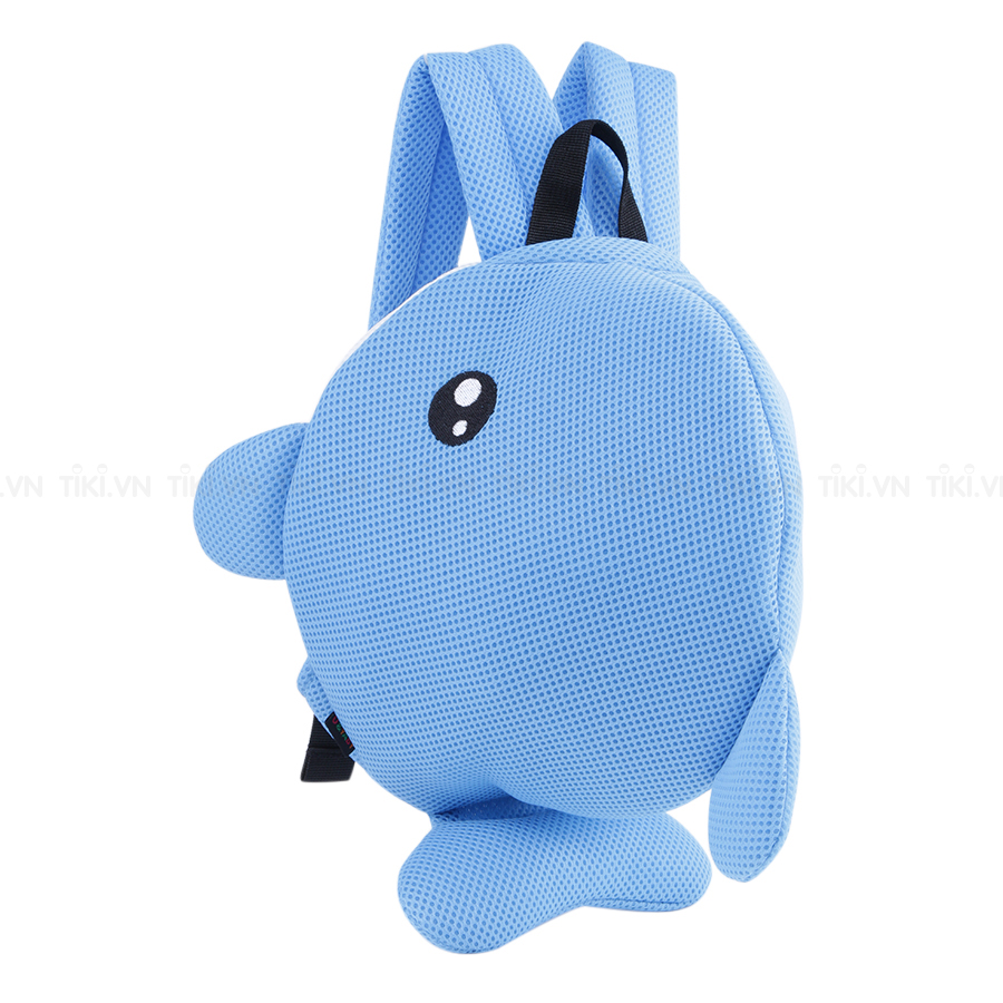 Balo Cá Heo U &amp; Yaby - 041/6 (35cm) - Xanh Biển