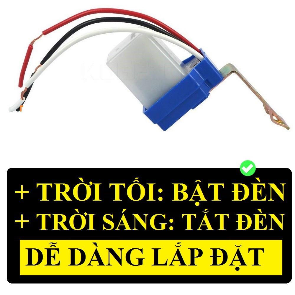 Công tắc cảm biến ánh sáng tự động bật tắt đèn 12v - 24v - 220v loại tốt siêu nhạy