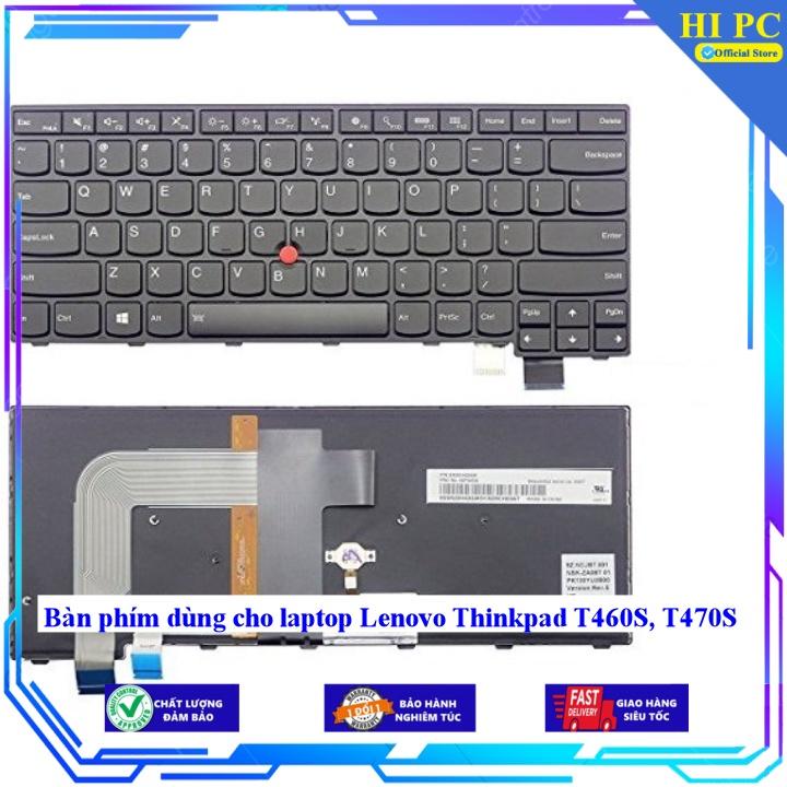 Bàn phím dùng cho laptop Lenovo Thinkpad T460S T470S - Phím Zin - Hàng Nhập Khẩu