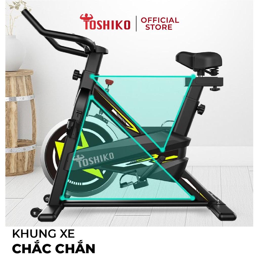 [Lắp đặt tại nhà] Xe đạp tập thể dục thể thao, gym, fitness tại nhà Toshiko X9 - giúp tăng cơ, giảm mỡ hiệu quả