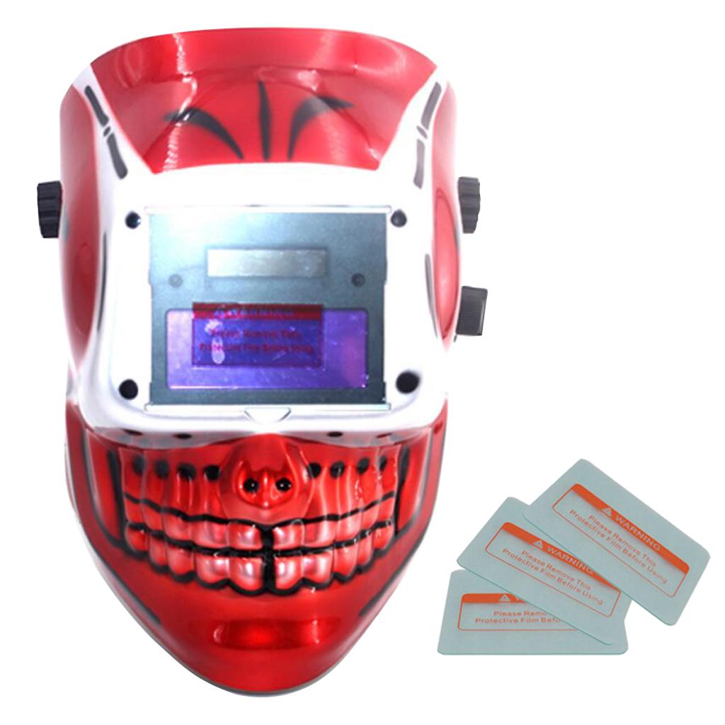 Solar Powered Auto-darkening Filter Welding Mask Helmet