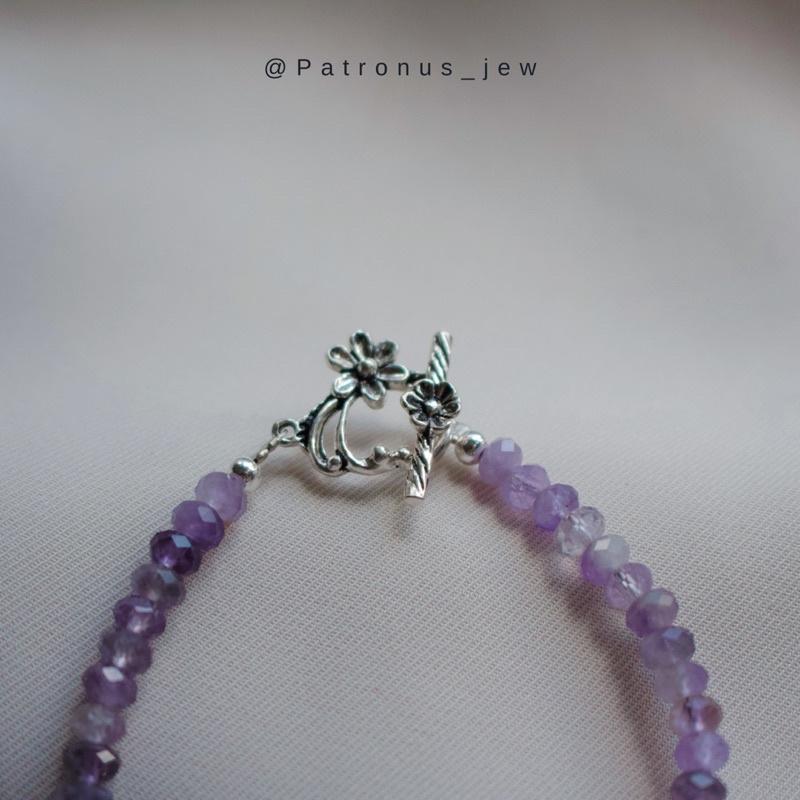 Vòng Tay Amethyst Mùa Thu VTAMT22B Patronus