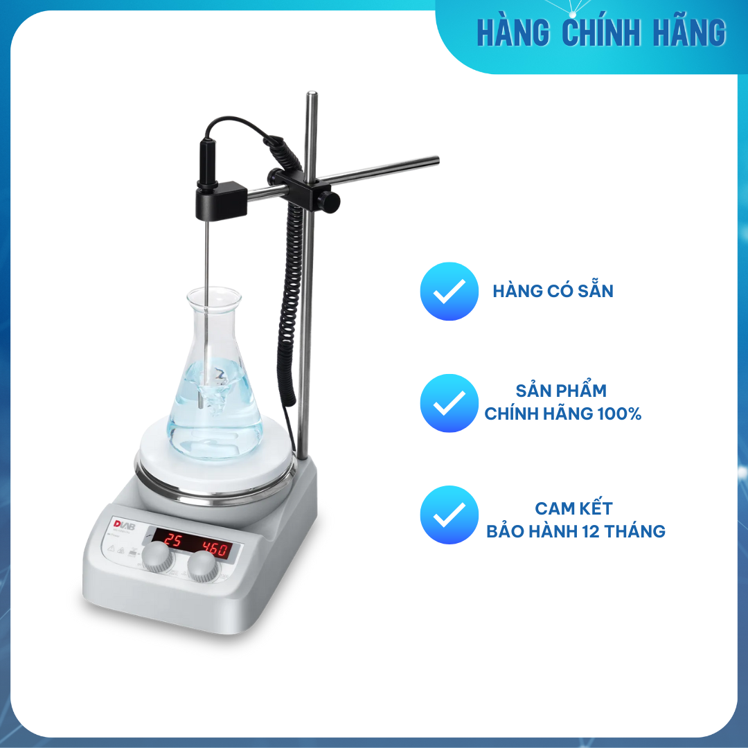 Máy Khuấy Từ Gia Nhiệt Dlab MS-H280-Pro | Tối đa 280 độ C