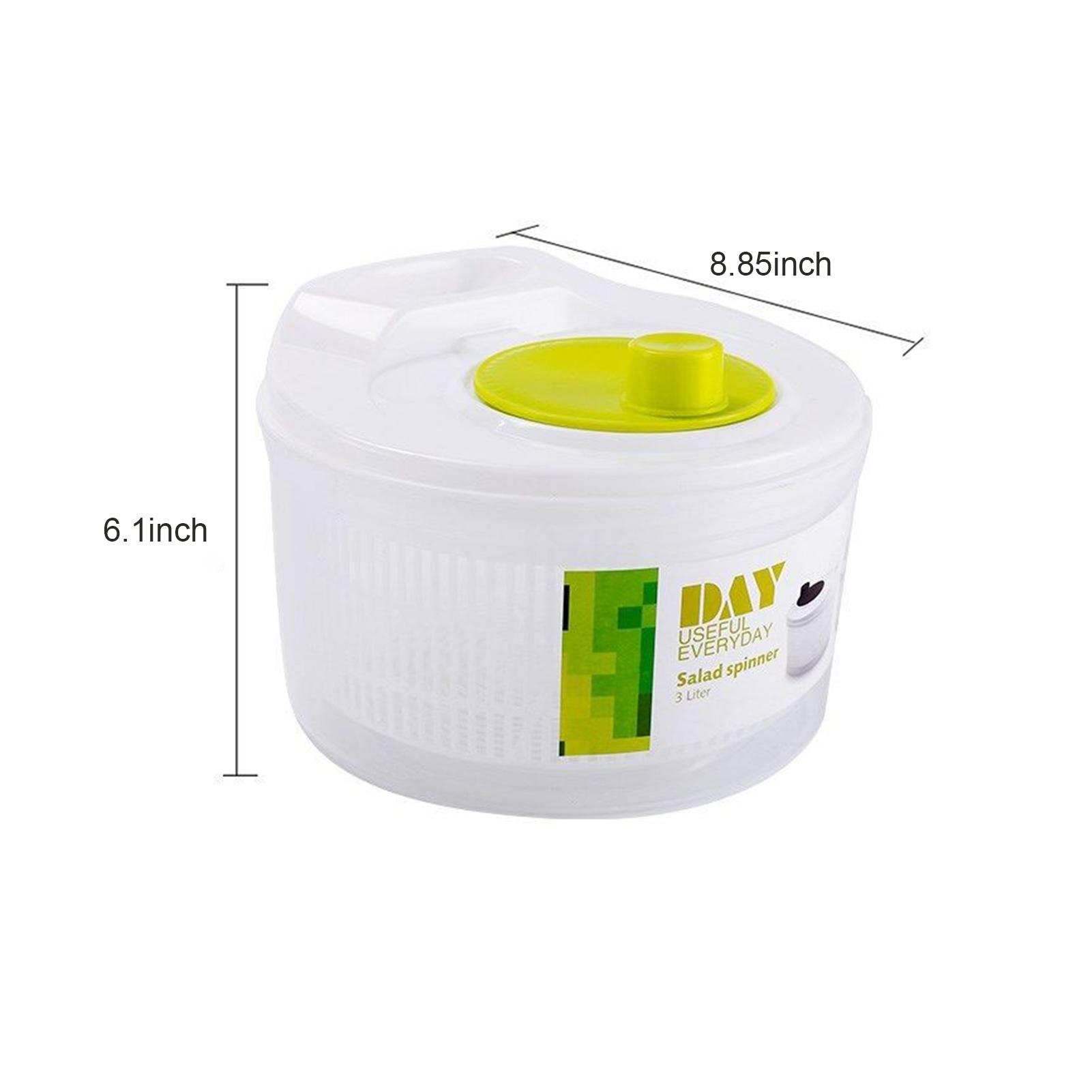 Máy Sấy Rau Củ Quả Salad 3l bằng tay Tiện Dụng