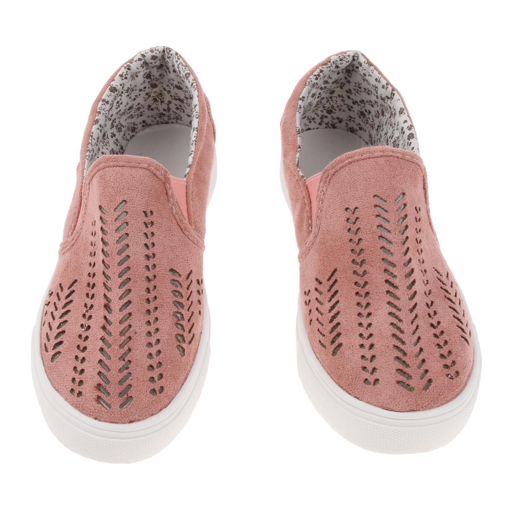 Women Casual Hollow Canvas Loafer Flats SlipOn Walking Shoes Sneaker