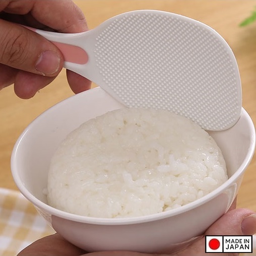 Muôi xới cơm chống dính Nakaya - Cán màu - Hàng Nội Địa Nhật Bản nhập khẩu
