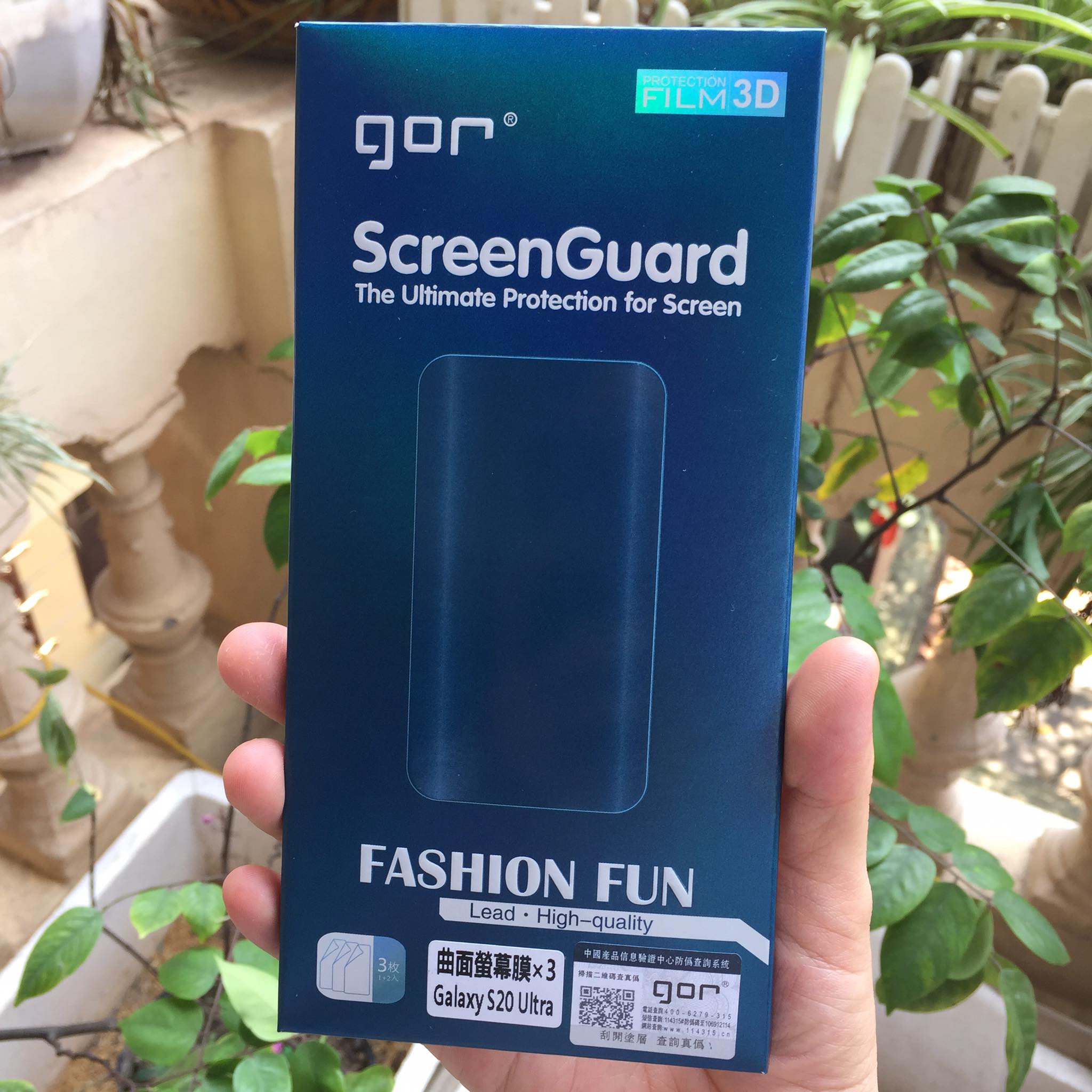 Bộ 4 miếng dán dẻo Gor Samsung S20 Ultra - Hàng nhập khẩu