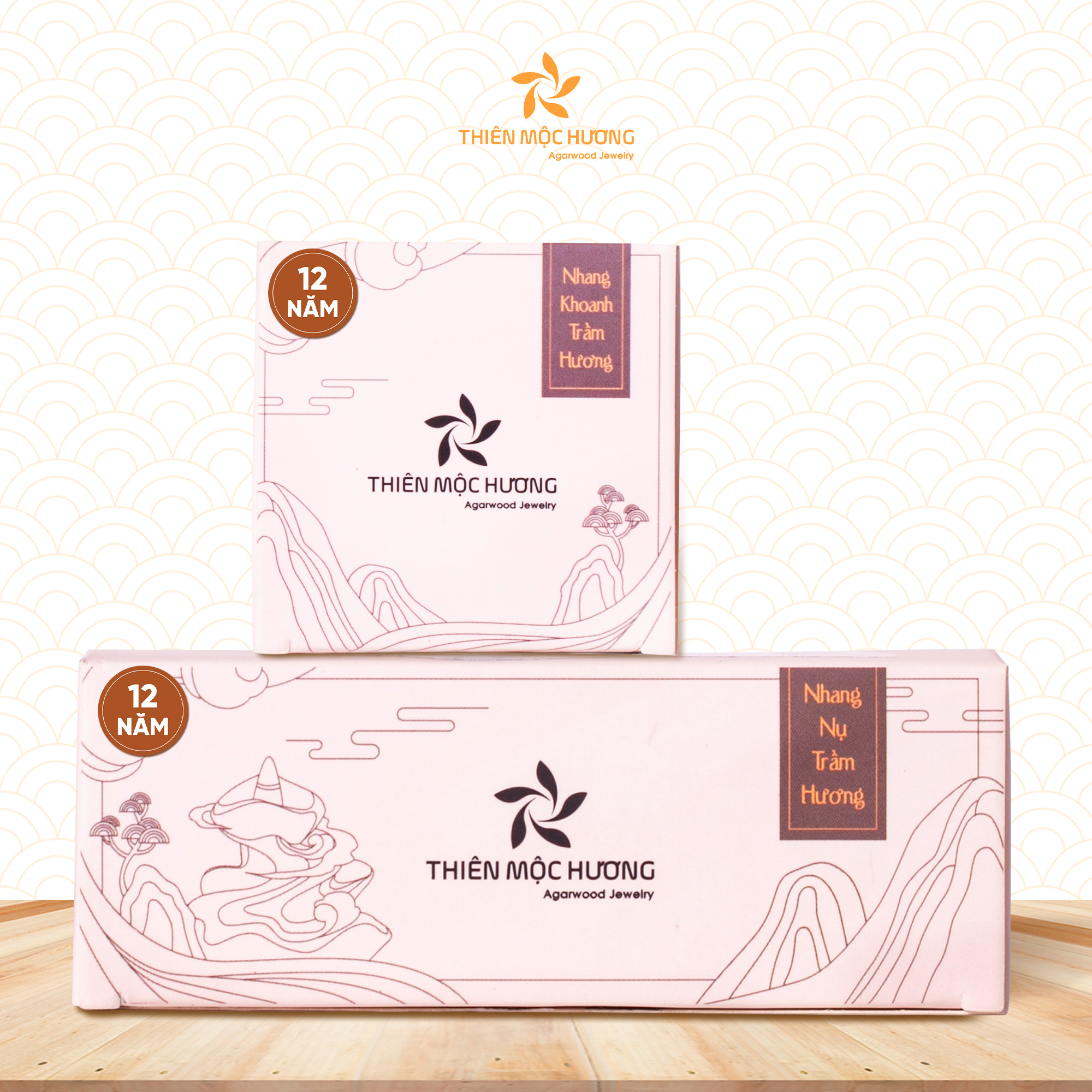 Combo trải nghiệm nhang trầm hương Thiên Mộc Hương xông thơm nhà, đón tài lộc