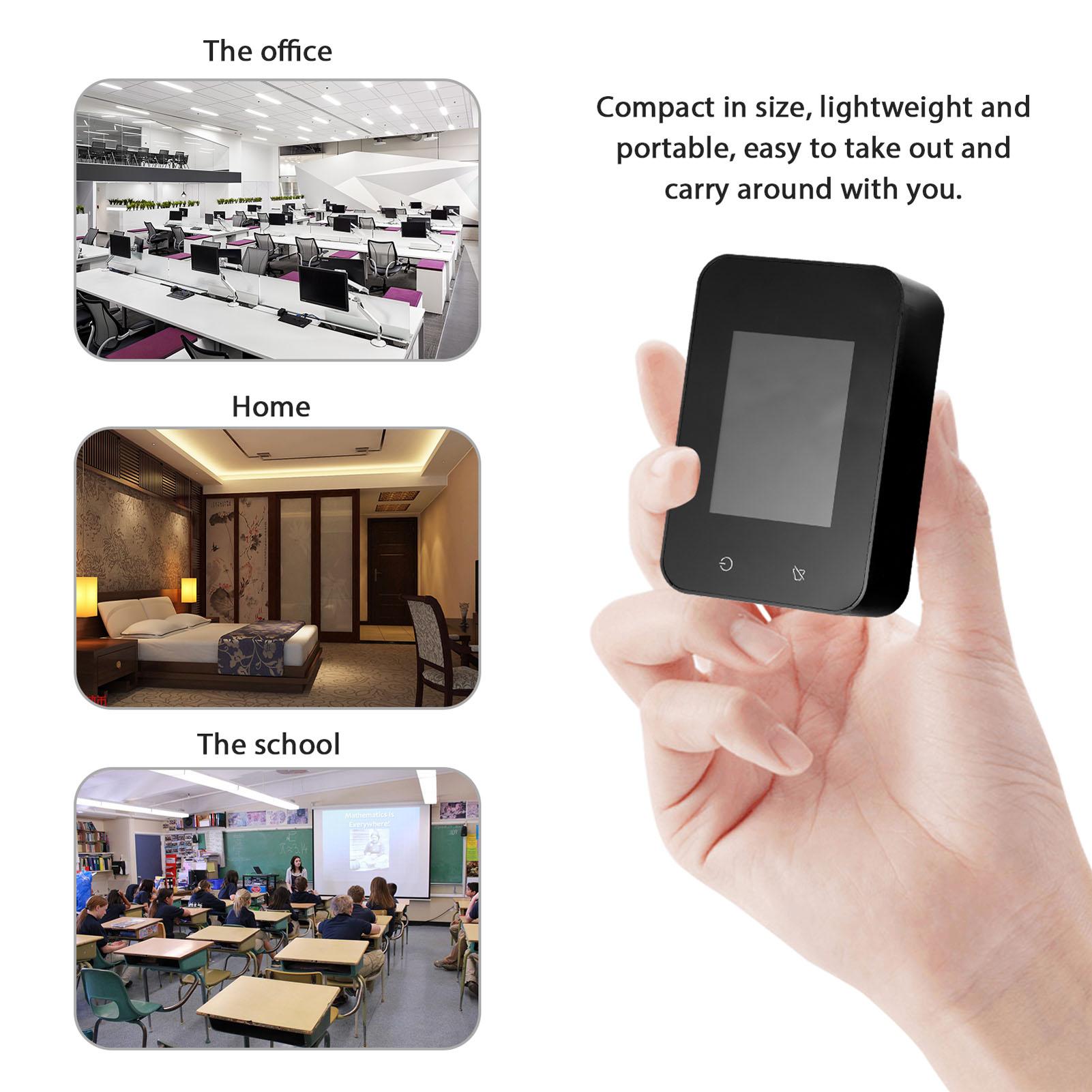 Household Air Quality Detector Multifunctional CO2 Tester with Carbon Dioxide Value Electricity Quantity Temperature