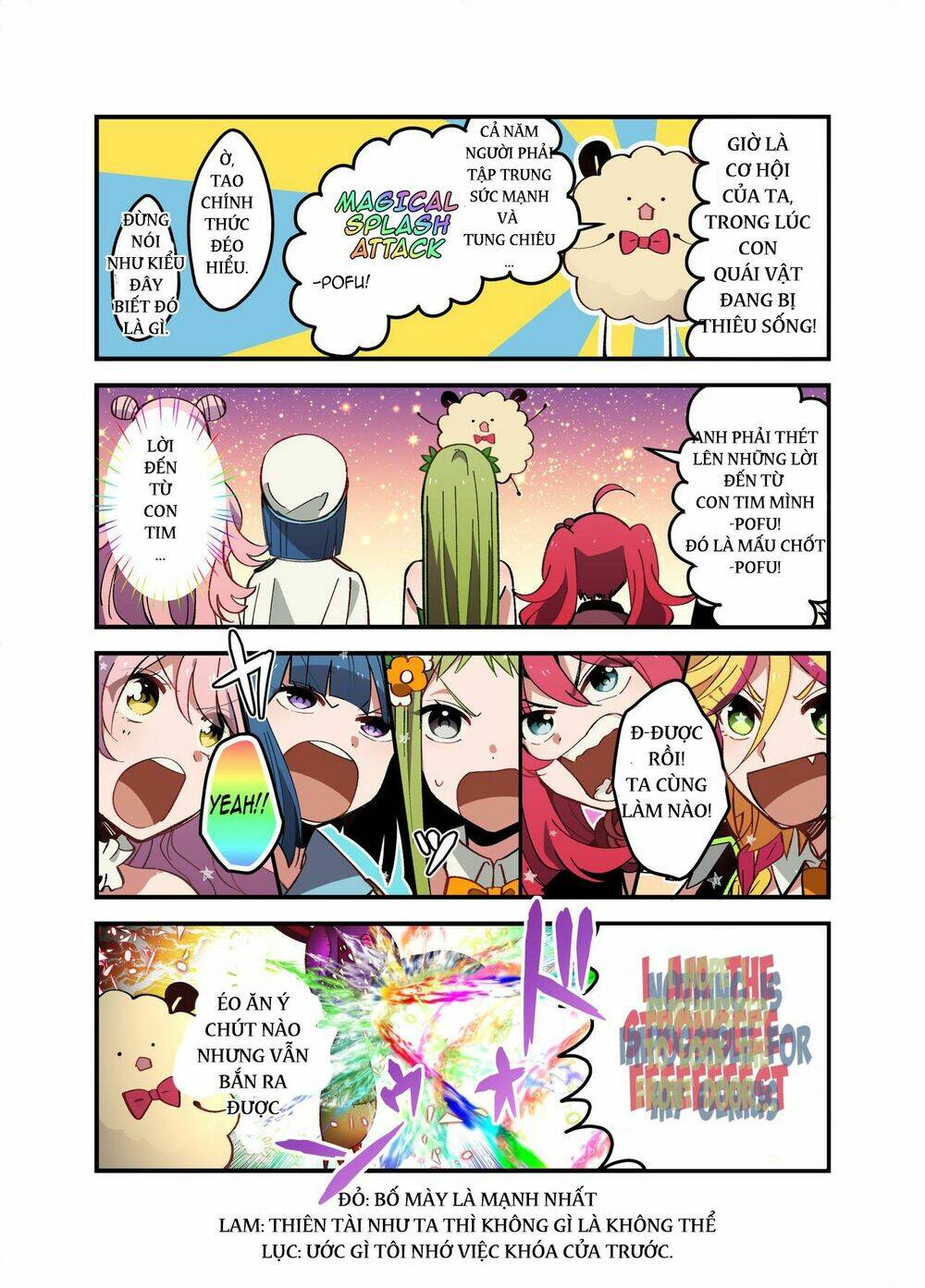 những chàng trai trở thành "ma pháp thiếu nữ" chapter 3 7