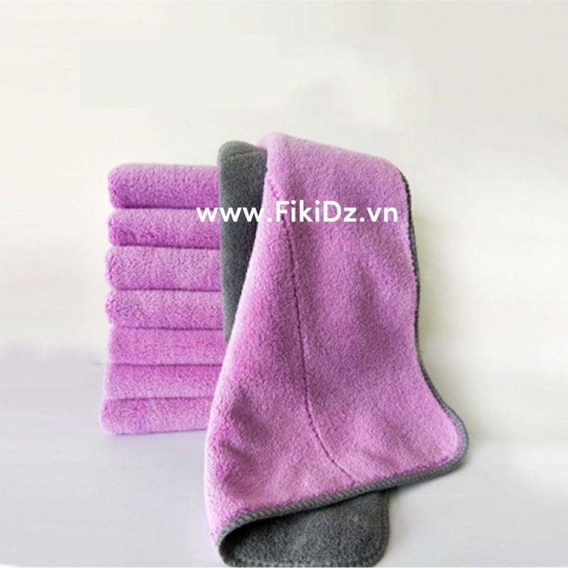 Khăn lau siêu thấm microfiber 20x30cm
