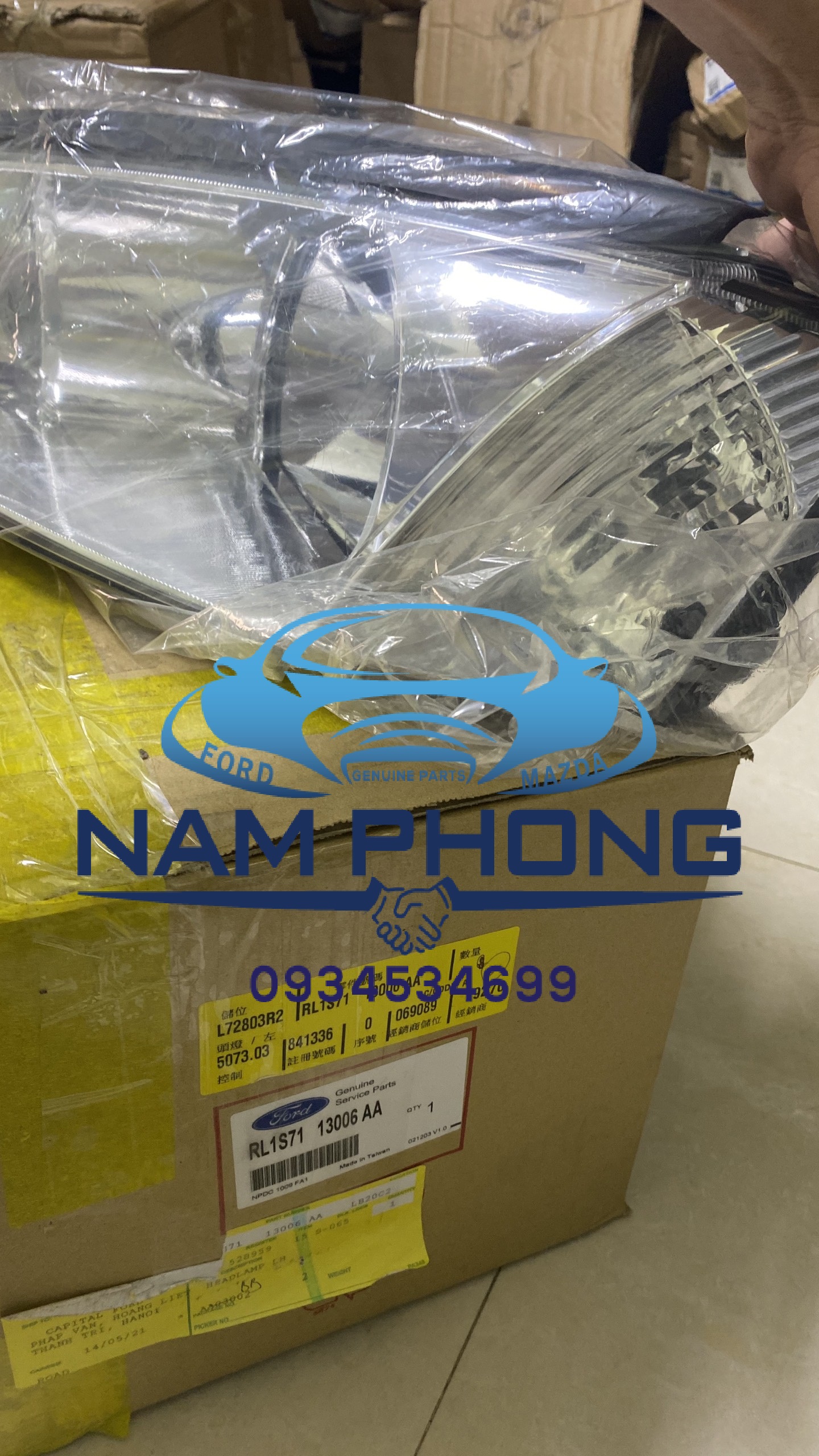 Đèn pha dành cho mondeo trái LH 2001-2003 - 1S7113006AA