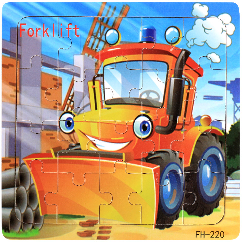 Đồ chơi tranh xếp hình 20 miếng puzzle cho bé - Đồ chơi thông minh trẻ em