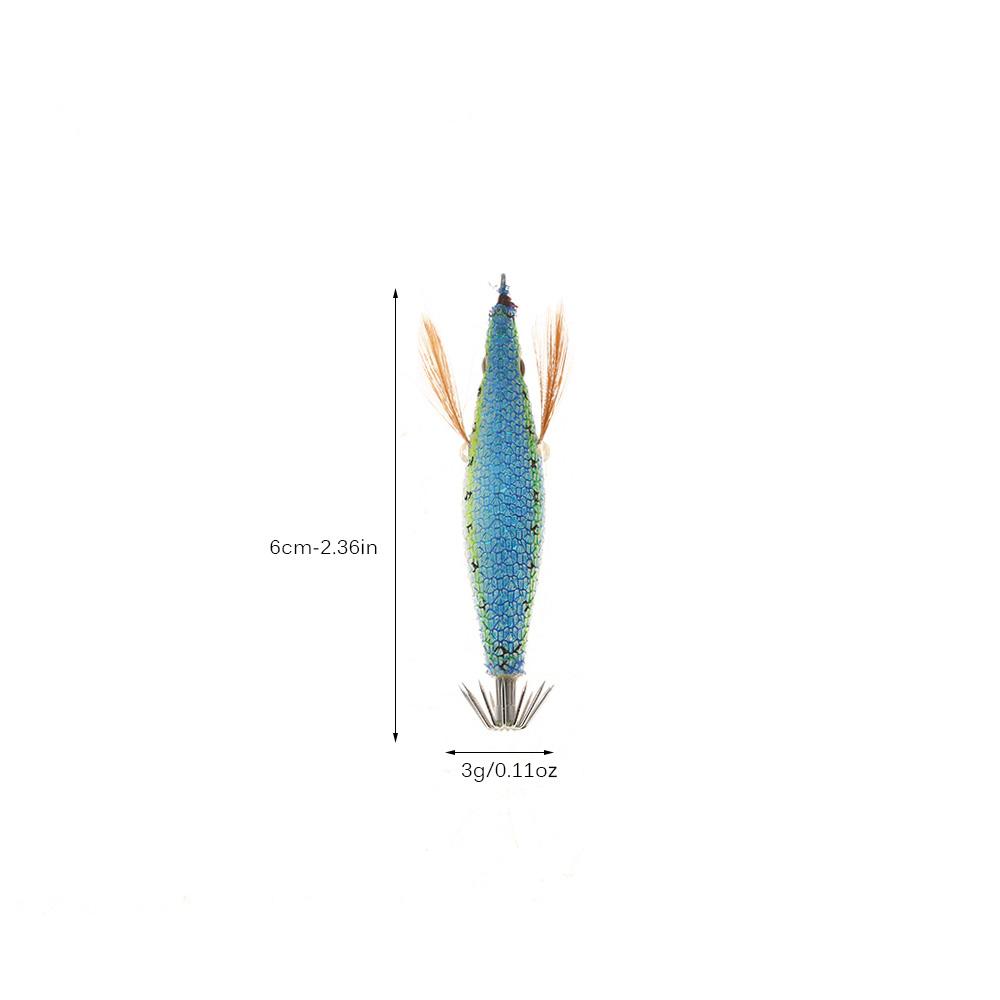 Bộ Mồi Câu Cá , Tôm Bằng Nhựa Sáng Nhân Tạo Có Móc/ 5 cái