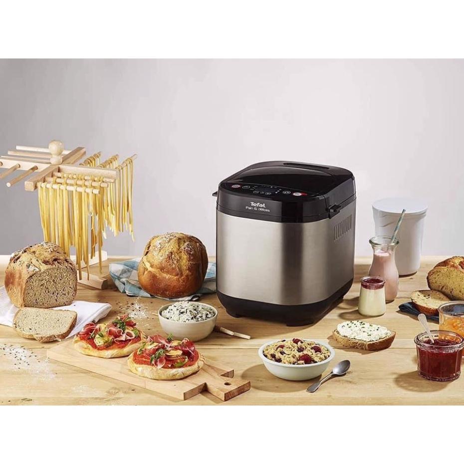 Máy Làm Bánh Mỳ Tefal PF240E, 20 Chương Trình Tự Động, Dung Tích 1L, Nhập Đức, Bh 12 Tháng