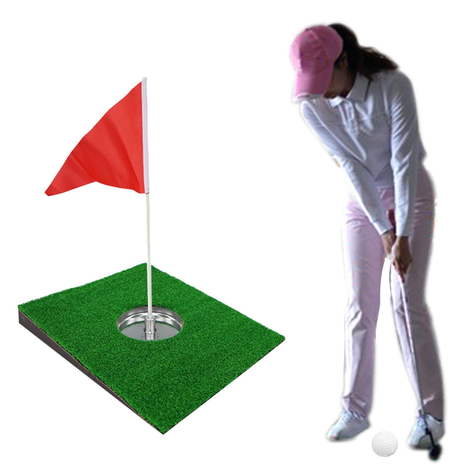 Portable Golf Putting Training Mat Training Aid Indoor Outdoor for Office Golf Accessories